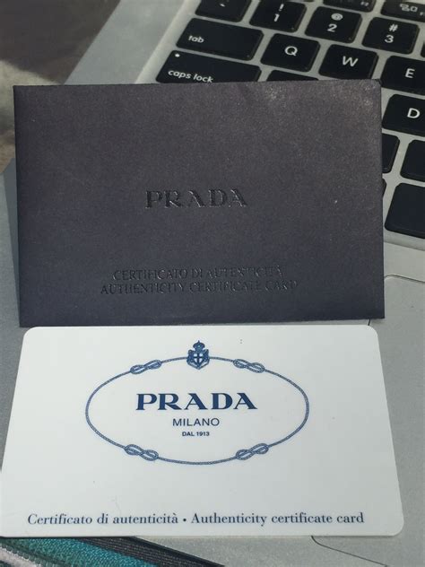 prada outlet fake|prada authenticity card.